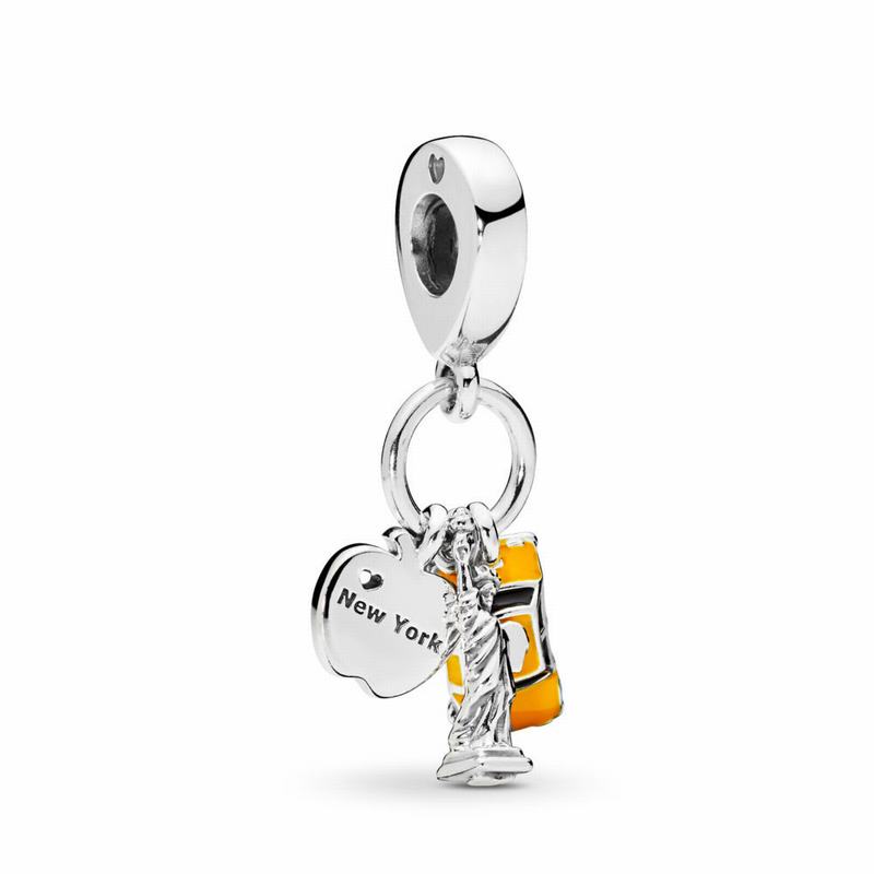 Pandora New York Highlights Dangle Charm NZ Sale, Sterling Silver (032795-KXE)